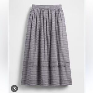 Gap x Doen Gingham skirt